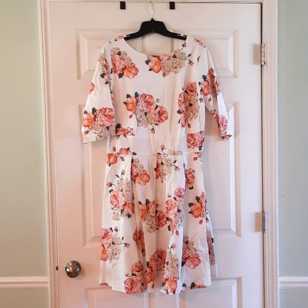 Floral Swing Dress